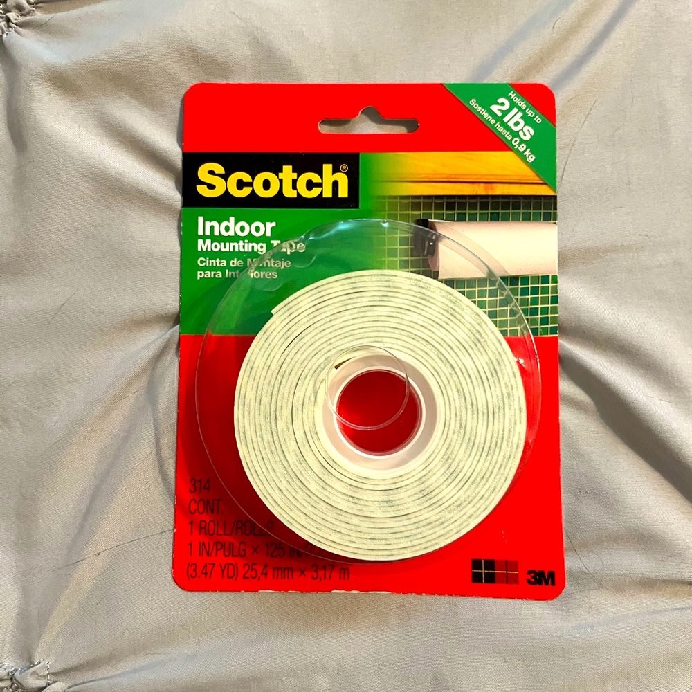 Brand New Indoor Scotch Mounting Tape!!